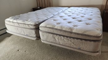 SLEEP NUMBER Adjustable Bed System With I8 Mattresses And (3) Remotes