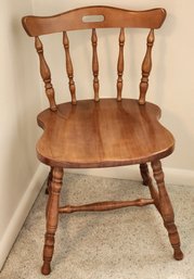 Vintage Wooden English Spindle Back Chair