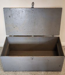 Vintage Wooden US Army Storage Chest