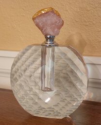 Vintage Cut Crystal Perfume Bottle