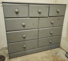 Vintage Workshop Chest Of Drawers With Hardware Included