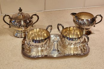 Assortment Of Silver Plate Kitchen Essentials