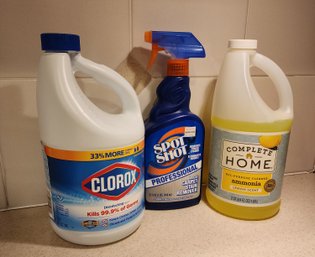 Assortment Of Cleaning Supplies