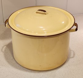 Large Vintage Enamel Broiler Pan