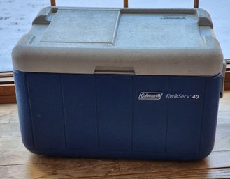 Vintage COLEMAN QuickServ 40 Ice Cooler