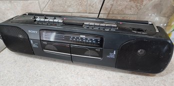 Vintage SONY Radio Tape Player