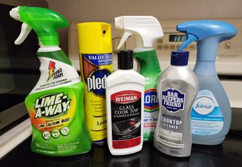 Assortment Of Home Cleaning Products