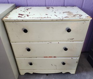 Vintage Dresser Chest Of Drawers Chabby Chic Farmhouse