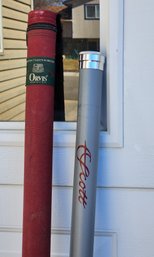(2) Fly Rod Fishing Cases