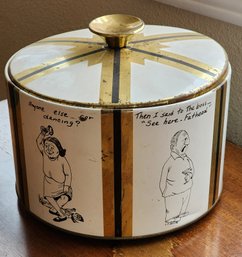 Vintage FABCRAFT Mid Century Modern Ice Bucket