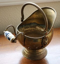 Vintage Brass Coal Scuttle Bucket Selection