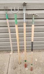 Assortment Of Pre Owned Lawn And Garden Maintenance Tools