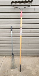 (2) Pre Owned Lawn And Garden Rakes