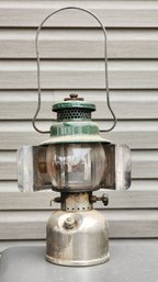Vintage COLEMAN 242C Lantern With Original Shade