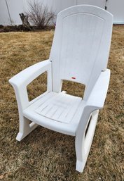 Pre Owned Rubbermaid Plastic Rocking Chair