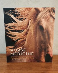 Large HORSE MEDICINE Coffee Table Book Equestrian
