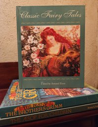 Assortment Of Vintage Children's Fairy Tales Books
