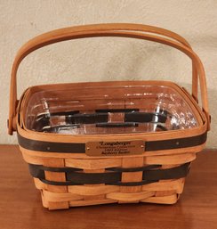 Vintage LONGABERGER Handmade Woven Basket