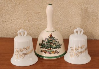 Vintage Porcelain Hand Bell Selections