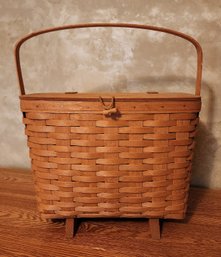 Vintage LONGABERGER Basket With Handle