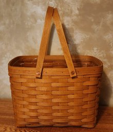 Vintage LONGABERGER Basket With Handles