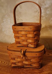 (2) Vintage LONGABERGER Baskets SIGNED