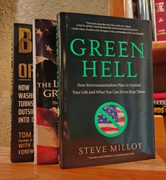 (3) Assorted Hardback Books Feat. Green Hell