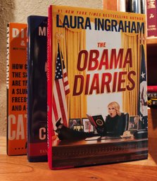 (3) Assorted Hardback Books Feat. THE OBAMA DIARIES