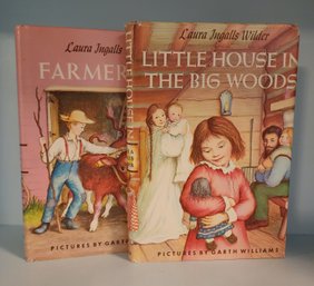 (2) Vintage LAURA INGALLS WILDER Children's Books