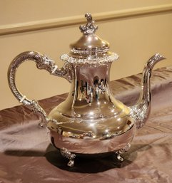 Vintage Fancy .925 Sterling Silver Teapot #2 (924 Grams)