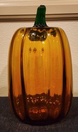 BLENKO Art Glass Pumpkin Decorative Figure #2