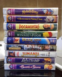 Assortment Of Vintage Stock DISNEY VHS Movies #4