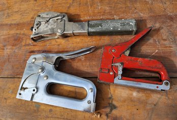 (3) Staplegun Hand Tool Options