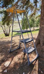 Vintage Folding Step Ladder Utitlity