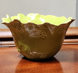 Brand New OAK EXPRESS Green Ceramic Vase