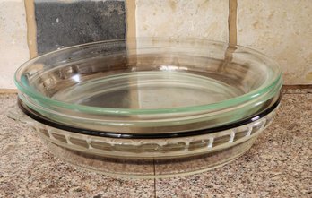 (4) Vintage Pyrex Glassware Pans