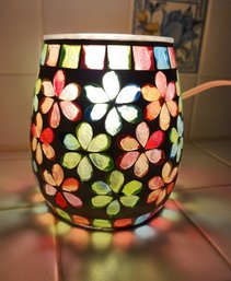 Vintage Floral Table Lamp