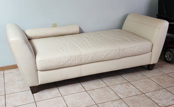 Synthetic Leather Therapists Couch Or Day Bed