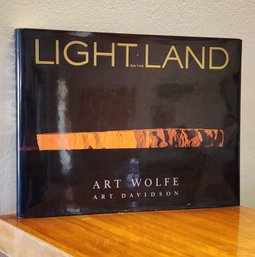 Large Coffee Table Book LIGHT OF THE LAND By Art Wolfe