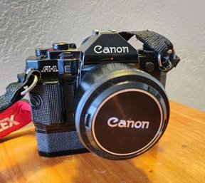 Vintage CANON A-1 35mm Camera