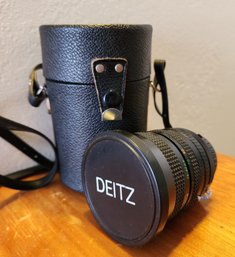 Vintage DIETZ 20-80mm Camera Lens And Case