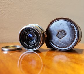 Vintage NIKKOR Camera Lens And Carry Case