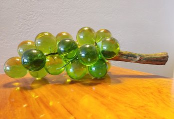Set Of Art Glass Grapes