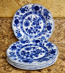 (5) Antique HOLLAND Johnson Brothers 6' ENGLAD Fine China Plates