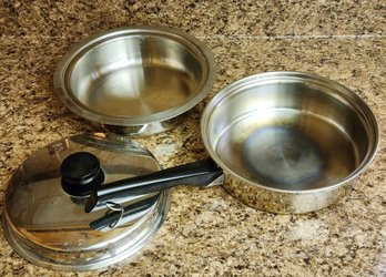 Vintage Stainless Steel Cookware Pan