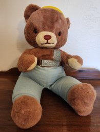 Vintage SMOKEY THE BEAR Stuffed Teddy Bear By IDEAL