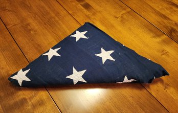 Vintage Service Memorial American Flag