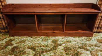 Vintage Mid Century Modern Entryway Bench With Storage