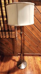 Vintage Mid Century Modern Teak Accent Floor Lamp
