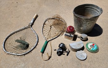 Assortment Of Fishing Supplies